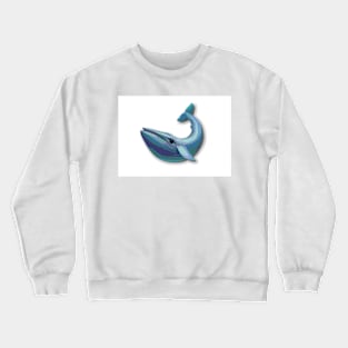 The Rainbow Whale Crewneck Sweatshirt